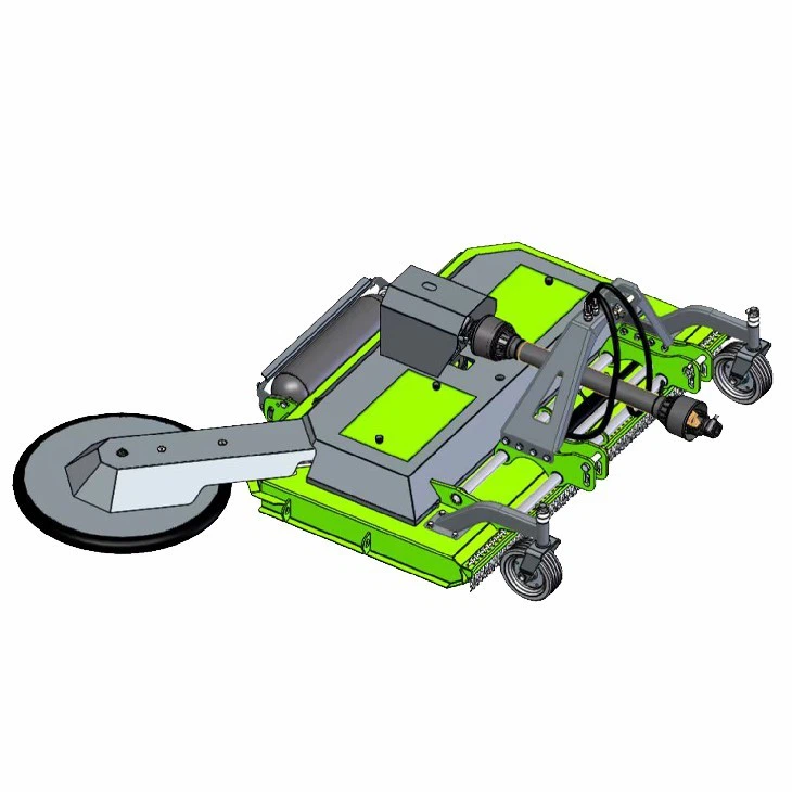 Finishing Mower With Single Disc